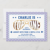 Lilac TopOne Fighter Pilot Themed First Birthday