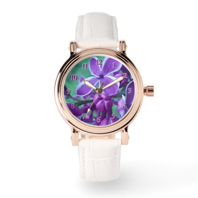 Lilac variety of colours  watch (Front)