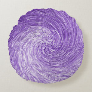 Lilac whirl....... round cushion