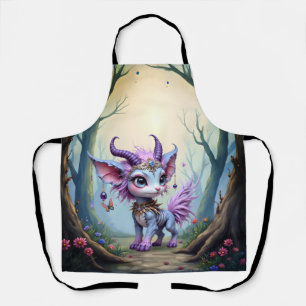 Lilac Whisper – Enchanted Forest Guardian. Apron