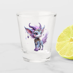 Lilac Whisper – Enchanted Forest Guardian. Shot Glass