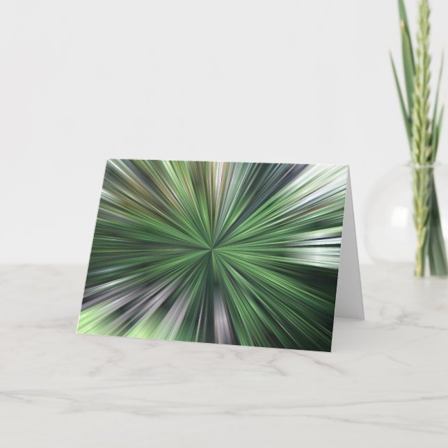 Lilacs Abstract Note Card (Front)
