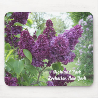 Lilacs at Highland Park Mouse Pad