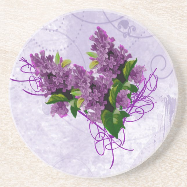 Lilacs Coaster (Front)