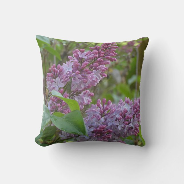 Lilacs Cushion (Front)