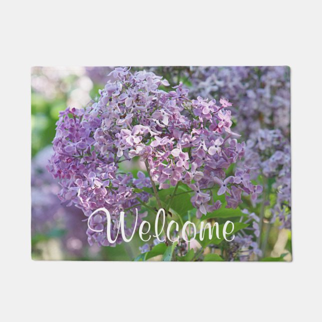 Lilacs Doormat (Front)
