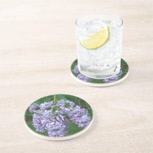 Lilacs for Mothers Day Coaster