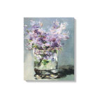 Lilacs in a Glass  by Edouard Manet