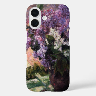 Lilacs in a Window   Mary Cassatt iPhone 16 Case