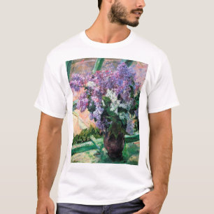 Lilacs in a Window, Mary Cassatt T-Shirt