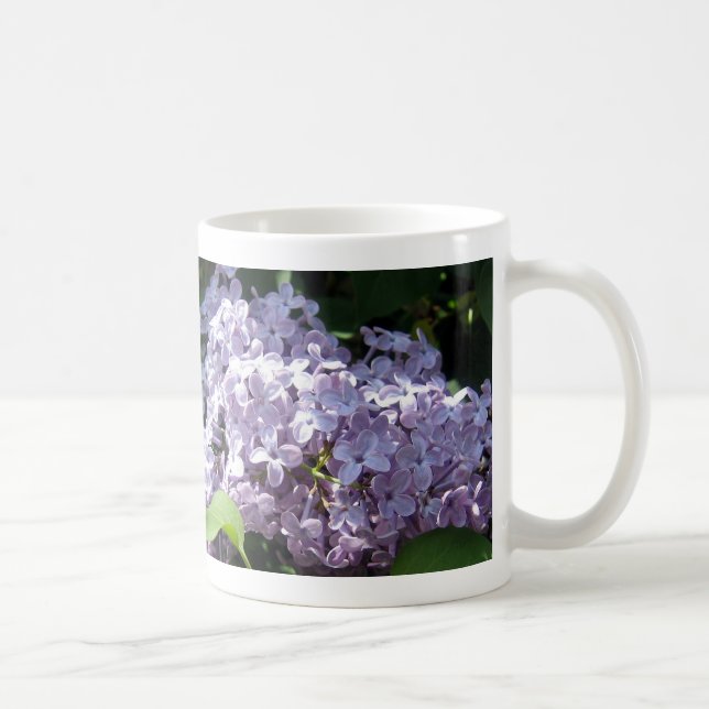 Lilacs in Full Bloom Coffee Mug (Right)