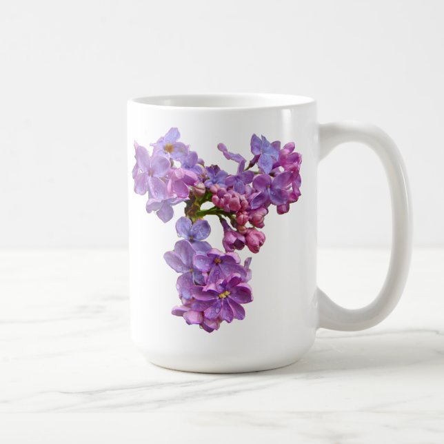 Lilacs in Springtime Coffee Mug (Right)