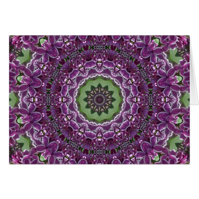 Lilacs Kaleidoscope (Front Horizontal)