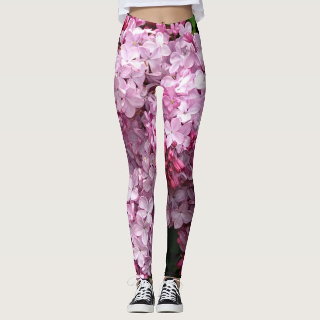 lilacs leggings (Front)
