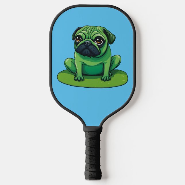 Lili Pug Pickleball Paddle (Front)