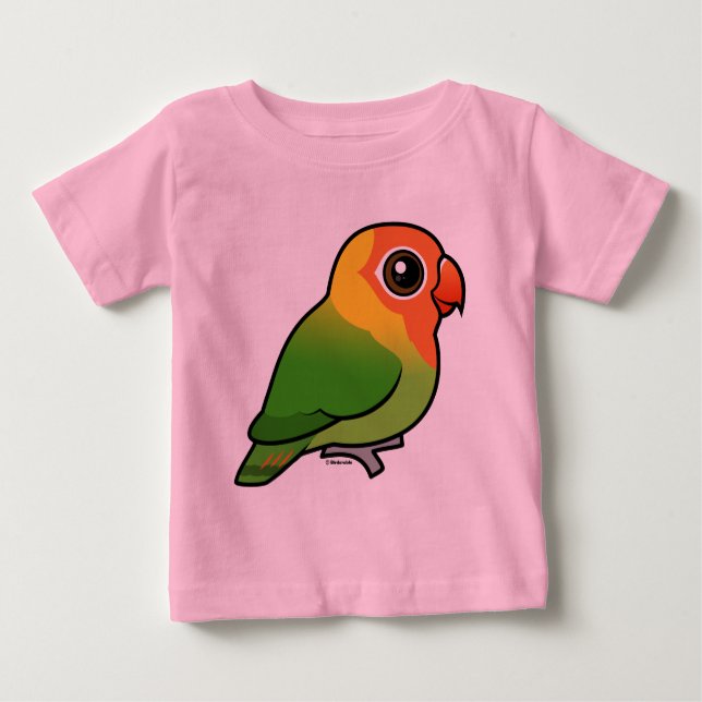 Lilian's Lovebird Baby T-Shirt (Front)