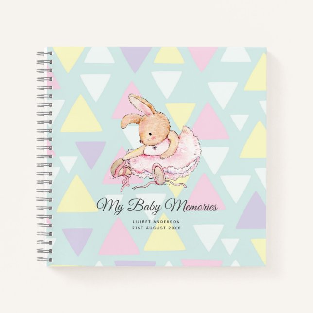 Lilibet Baby Memories Journal Princess Ballerina (Front)