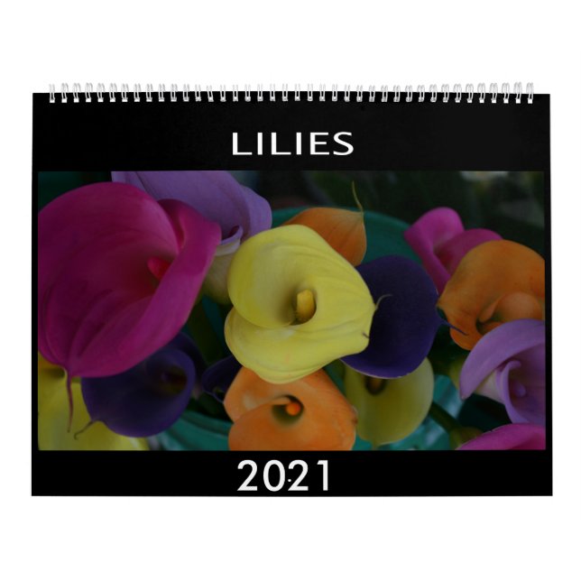 Lilies 2021 calendar (Cover)