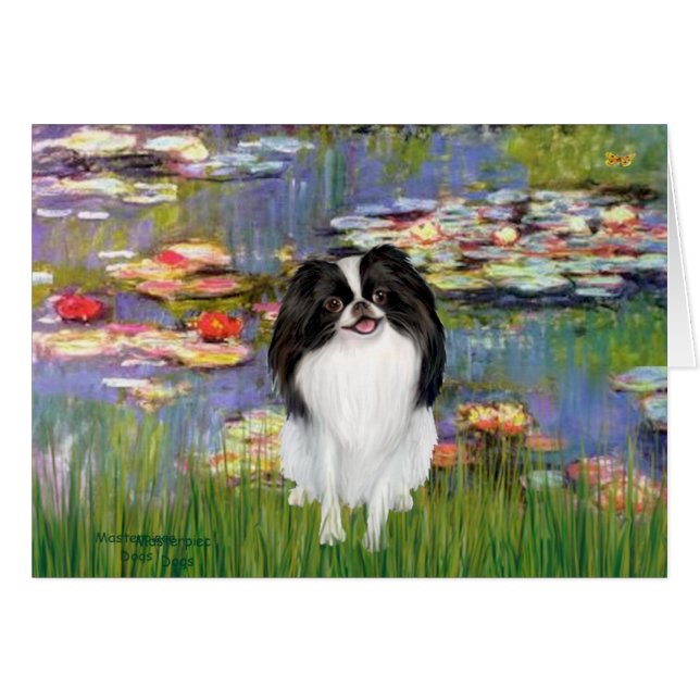 Lilies 2 - Japanese Chin 3 (Front Horizontal)