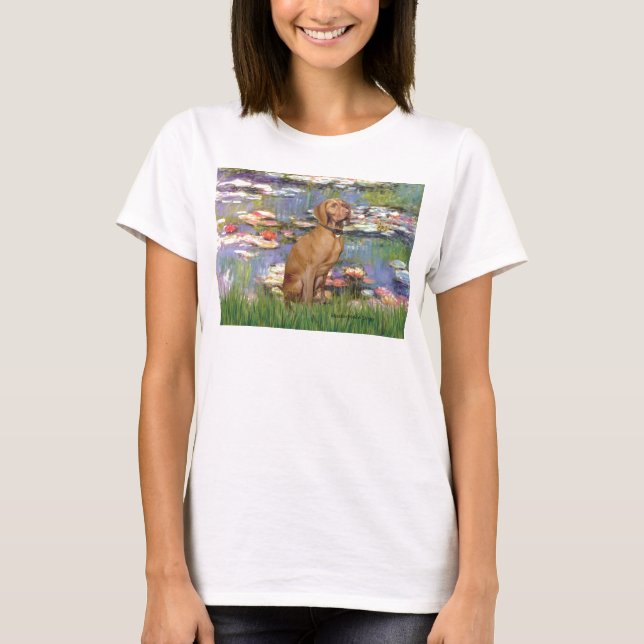 Lilies #2 - Vizsla 2 T-Shirt (Front)