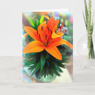 Lilies Card