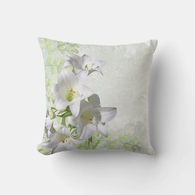 Lilies Cushion (Front)