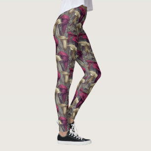  lilies Flower Crossfit Calla lilies Floral Gifts  Leggings