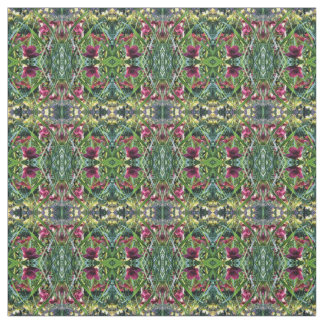 Lilies! geo 1.5 fabric