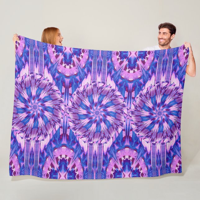 Lilies of the Valley 66 Fleece Blanket (In Situ)
