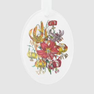 Lilies Ornament