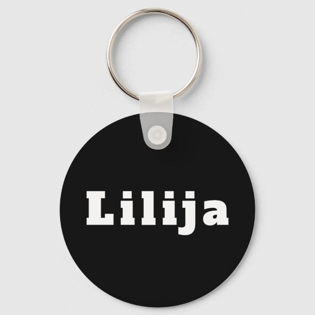 Lilija Key Ring (Front)