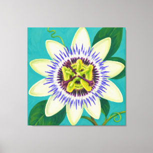 lilikoi painting canvas print