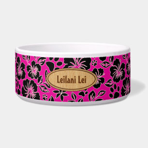 Lilikoi Paw Hawaiian Hibiscus Monogram Fuchsia