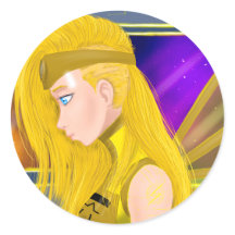 Lilin OC - Cyborg angel - Starset inspired art