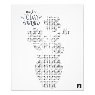 Lil'Inspirations #11 - Make today amazing Photo Print