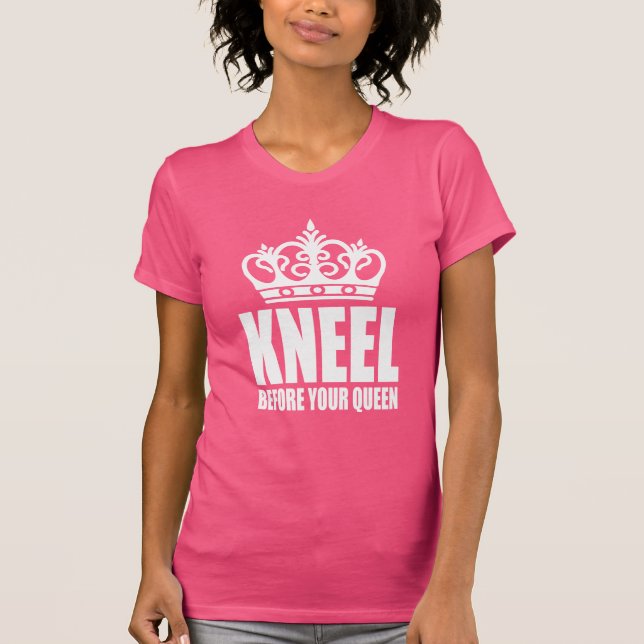 Lilith Chastity: Kneel T-Shirt (Front)