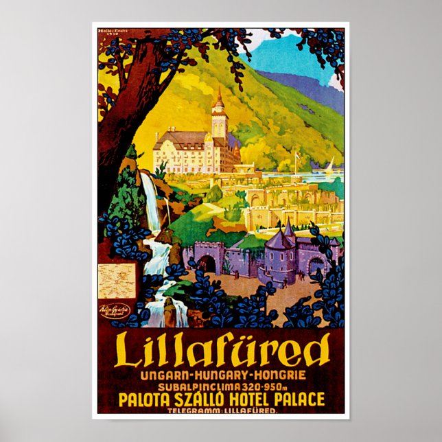Lillafured Hungary Poster (Front)