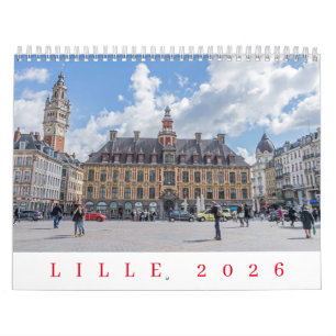 Lille 2026 calendar