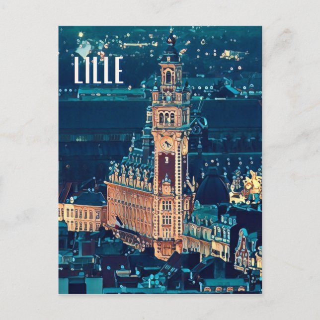 Lille Photo Vintage Postcard (Front)