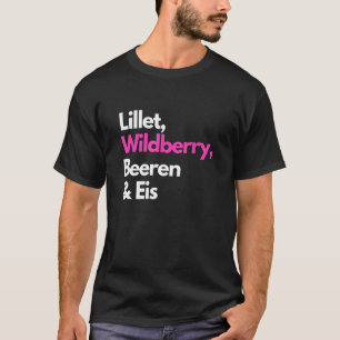 Lillet Wildberry Berries & Ice Cream Summer Drink  T-Shirt