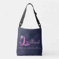 Lillian name and meaning monogram bag