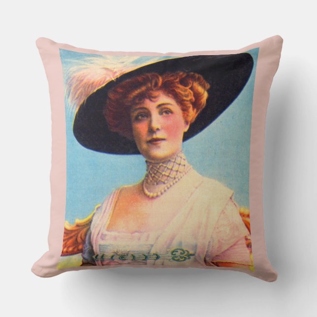 Lillian Russell Cushion (Front)