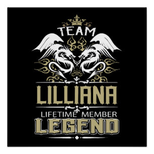 Lilliana Lilliana Dragon Lifetime Member Legend Poster