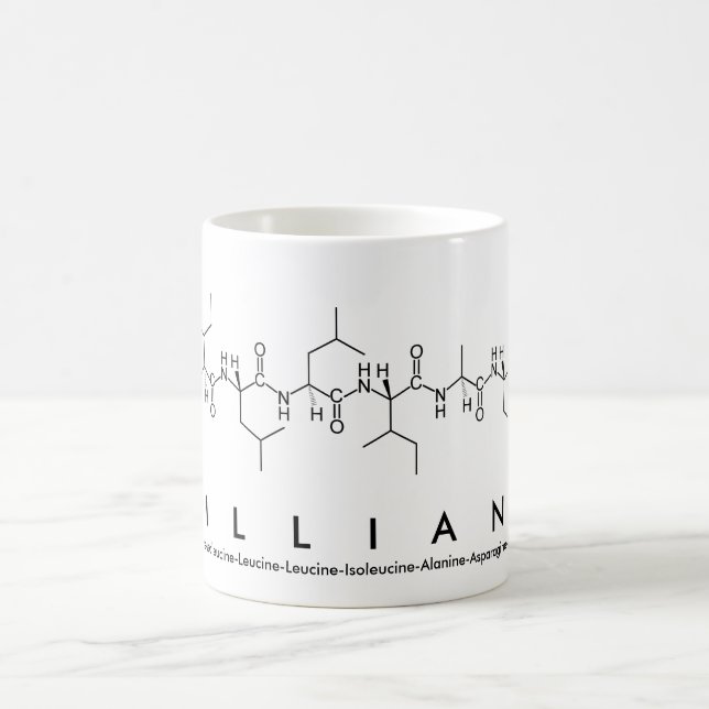 Lilliana peptide name mug (Center)