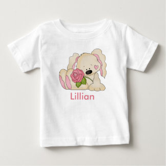 Lillian's Personalised Bunny Baby T-Shirt