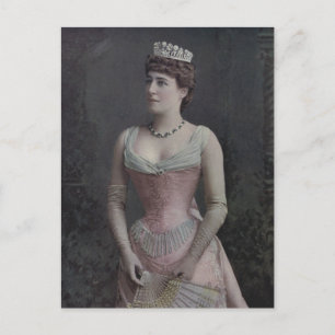 Lillie Langtry, Edwardian Actress and Beauty Postcard