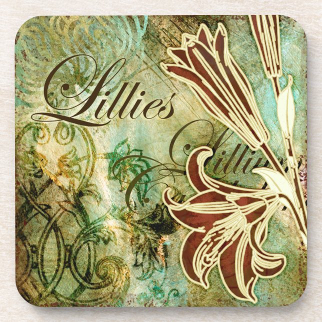 Lillies Coaster (Front)