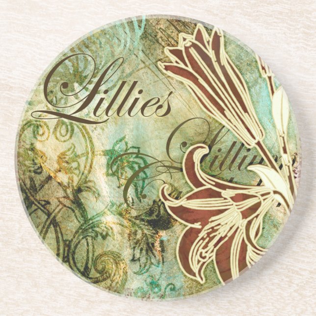 Lillies Coaster (Front)
