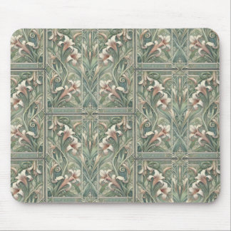 Lillies dream Art Nouveau Mouse Pad