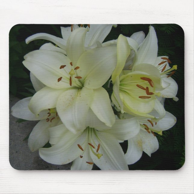 Lillies Mouse Pad (Front)